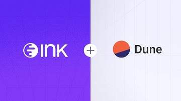 Spotlight Series: Ink x Gelato x Dune, Data-Driven Blockchain Innovation