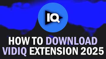 How To Add VidIQ Extension To YouTube 2025 (How To Download And Install VidIQ 2025)