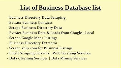 B2B Data Scraping from European Directory