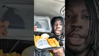 FIRST Time Trying Culver’s Fish & Chips😳🐠 #foodreview #shorts