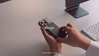 elago | Magnetic Leather Wallet Card Holder