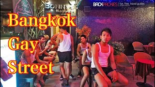 🔴Bangkok Gay Street Bar Nightlife In Patpong