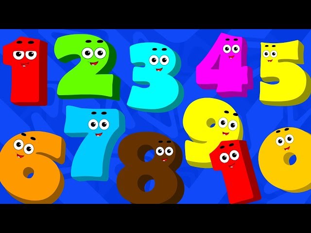 The Numbers Song For Kids
