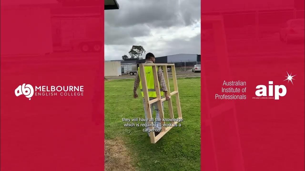 AIP Carpentry Course Melbourne Australia YouTube