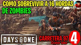 How to Defeat a Massive Zombie Attack - Highway 97 - DAYS GONE screenshot 2