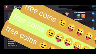 8 ball pool ( free coins  Give away 😍😍😍😍😍😍Please subscribe ☺️☺️ ❤️❤️ Cantonese and English
