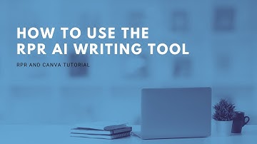 How To Use The Realtor Property Resources (RPR) AI Writing Tool - RPR and Canva tutorial