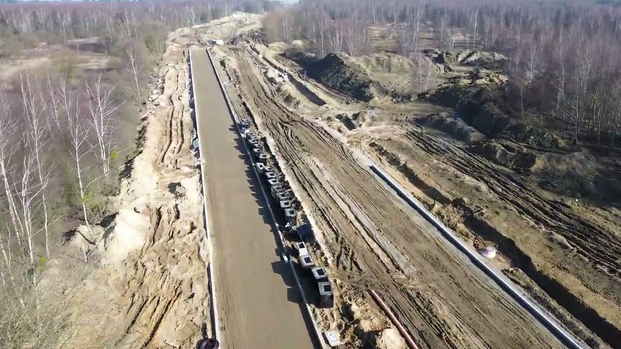 Szczecin. Trasa Północna III etap. Stan z 07.03.2026 r.