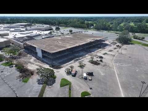 Demolition underway at former Sears store at Orange Park Mall