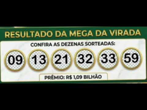 Mega-sena da virada concurso 2955