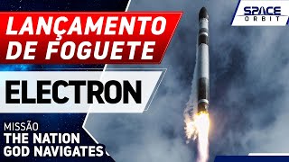 Lanamento Do Foguete Electron  The Nation God Navigates