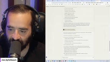 Joe Apfelbaum Talks to Eric Thorsen 184 LinkedIn Live - Joe Apfelbaum