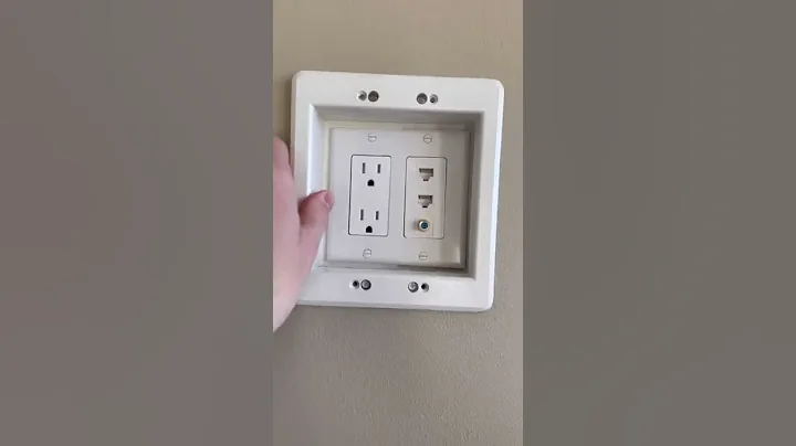 Plate sticking away from the wall? Easy fix for these! #electrician #sparky #apprentice #diy