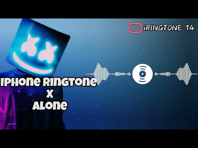 iPhone Ringtone X ALONE - Marshmello - Marimba Remix | iRINGTONE 14 class=