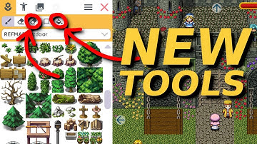 Bucket Fill for my ingame tilemap editor (indie game devlog)