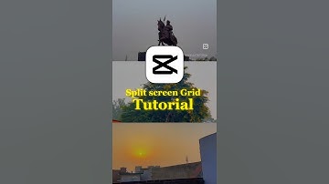 Split screen Grid Tutorial | Split video kaise banaye #capcut #tutorial #shorts