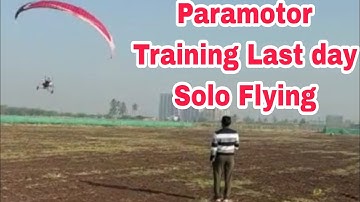 first time flying solo on Paramotor | how to fly paramotor in india | best Paramotor flyin training