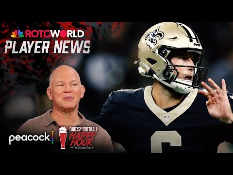 Fantasy impacts of Saints starting Tyler Shough Week 9 | Fantasy Football Happy Hour | NFL on NBC