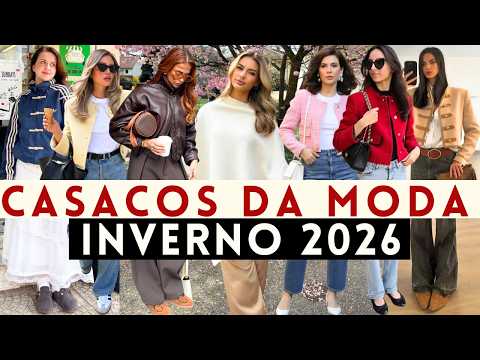 🔴CASACOS TENDÊNCIAS QUE DOMINARÃO O INVERNO DE 2026! | Mia Moda | Maga Moda