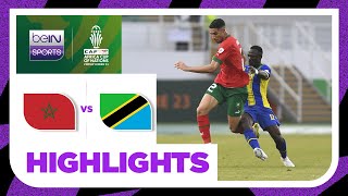 Morocco v Tanzania | AFCON 2023 | Match Highlights