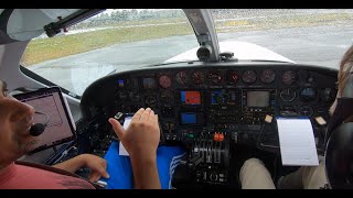 1982 Cessna 414A Ram 4 full flight  S50 to KHIO (Seattle to Portland). IMC and icing. by FlyWithNoam 6,959 views 1 year ago 1 hour, 15 minutes