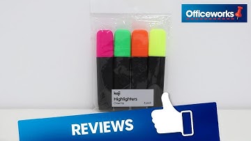 Keji Thick Barrel Highlighters Overview