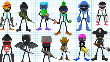 Gun Fu: Stickman 2 - Gameplay Android, iOS #2