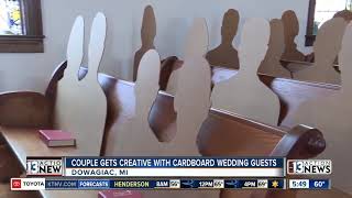 TRENDING: Couple gets creative for wedding during the pandemic