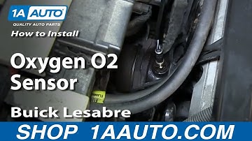 How to Replace O2 Oxygen Sensor 97-03 Buick LeSabre