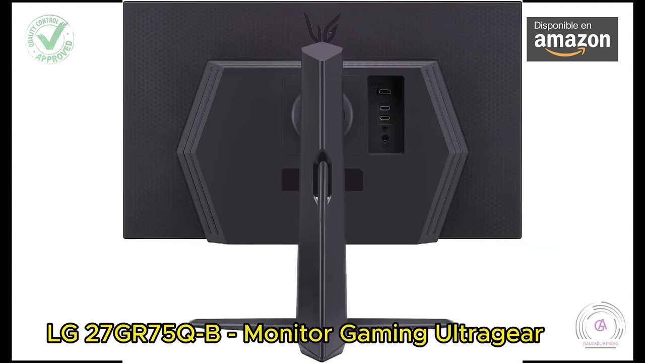 LG 27GR75Q-B - Monitor Gaming Ultragear - EL MEJOR MONITOR PARA EL  CIBERMONDAY 