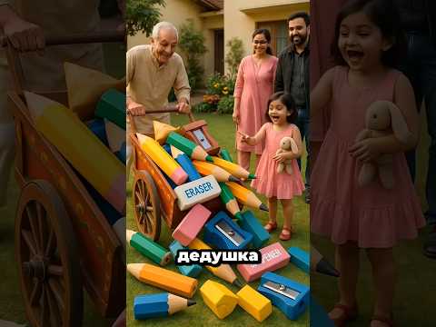 🏆✏️ «Первое место на экзамене: карандаши, Kinder Joy и горячие самосы в подарок!» 🎉🍫🥟 #shortvideo