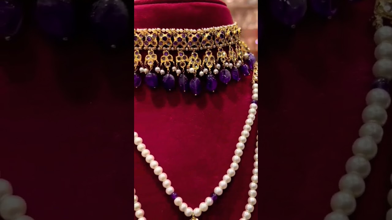 Pearl Necklace Set's Designs Bridal Moti Jewelry Set's 