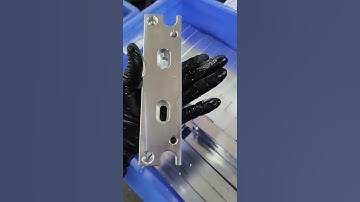 CNC milling anodization components #customparts #cncmachining #custommachining #aluminumparts