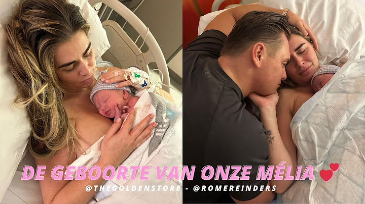 DE GEBOORTE VAN ONZE MÉLIA 💕💘🎀