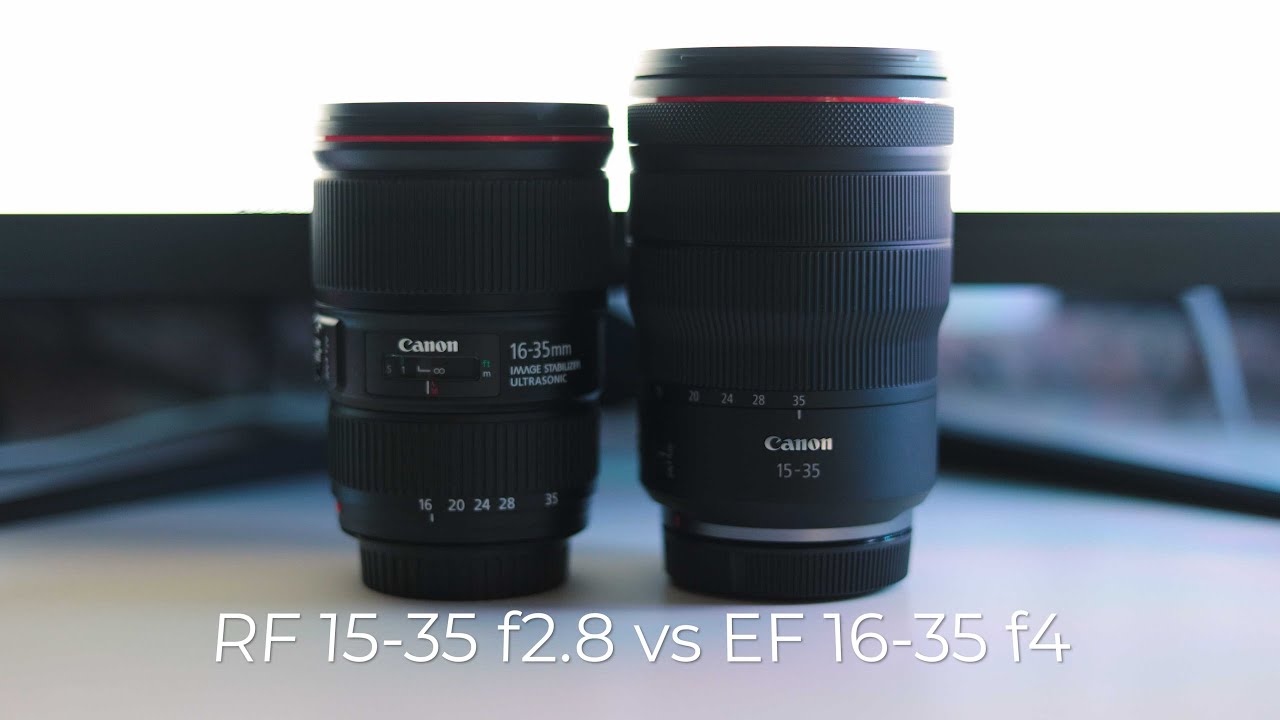 Nikkor 16 35 Vs Tamron 15 30 Canon wide lens battle! RF 15-35 f2.8 vs EF 16-35 f4 - YouTube