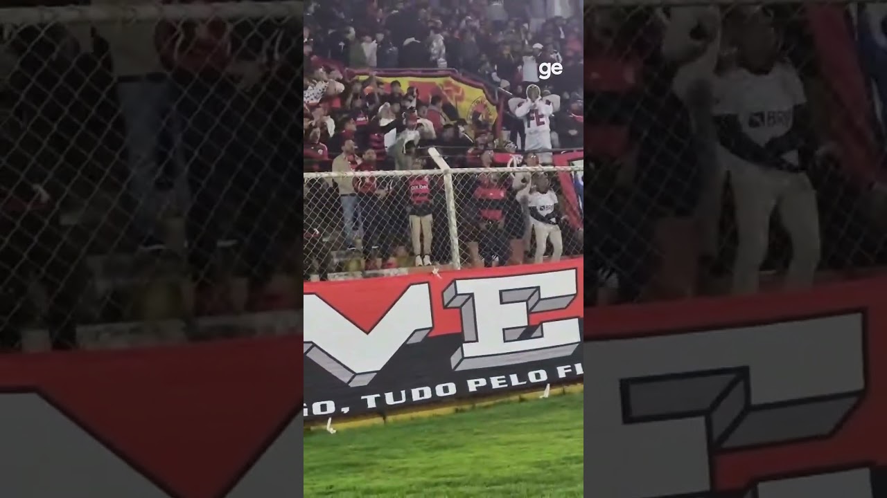 TORCIDA DO FLAMENGO COMEMORA GOL DE ARRASCAETA | #shorts | ge tv