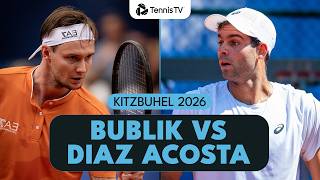 Alexander Bublik vs Facundo Diaz Acosta Fun Match! | Kitzbuhel 2026 Highlights