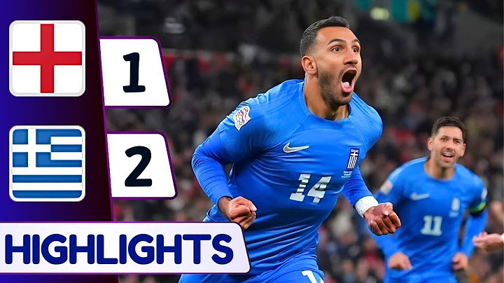 England vs Greece 1-2  All Goals & Highlights - UFA nation league ـ euor 2024