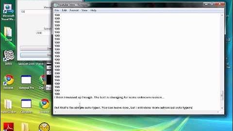 Visual Basic 2008 Auto Typer Tutorial