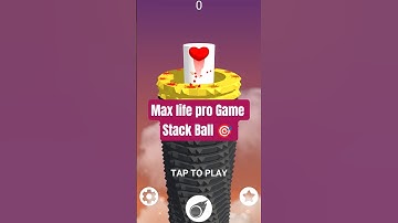 Max life pro Game Stack Ball 🎯💝🍾#stackball #trending #gaming #shots #viral #vishalrai #ytshorts