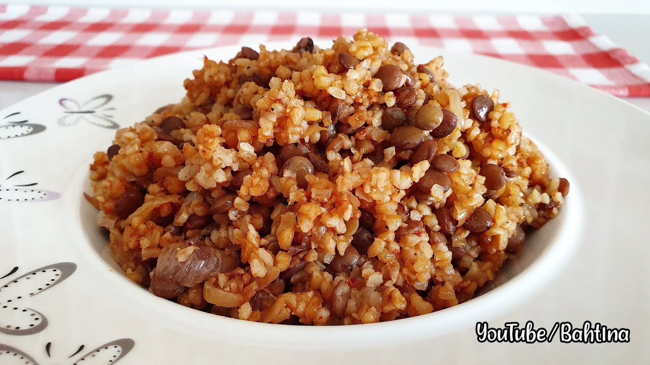 Mercimekli Bulgur Pilavı Tarifi | Nefis Yemek Müceddere Tarifleri Mercimekli Bulgur Pilavı Tarifi | Nefis Yemek Müceddere Tarifleri