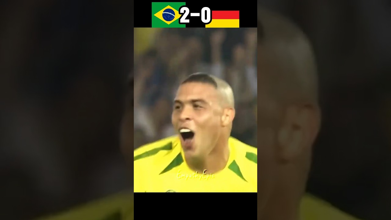 Brazil vs Germany world cup final 2002