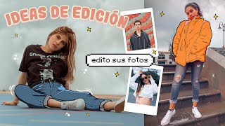5 IDEAS para editar FOTOS en PicsArt ✨| Camila Dust