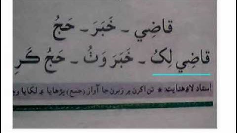 learning sindhi lesson13 part4سنڌي پهريون ڪتاب سبق