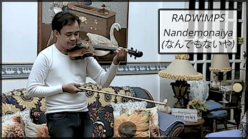 Nandemonaiya (なんでもないや) - RADWIMPS (Violin Cover by J. Benjamin)