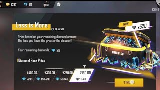 completing the less is more Event By MANIA the m gaming || GARENA FREE FIRE 🔥🔥 screenshot 5