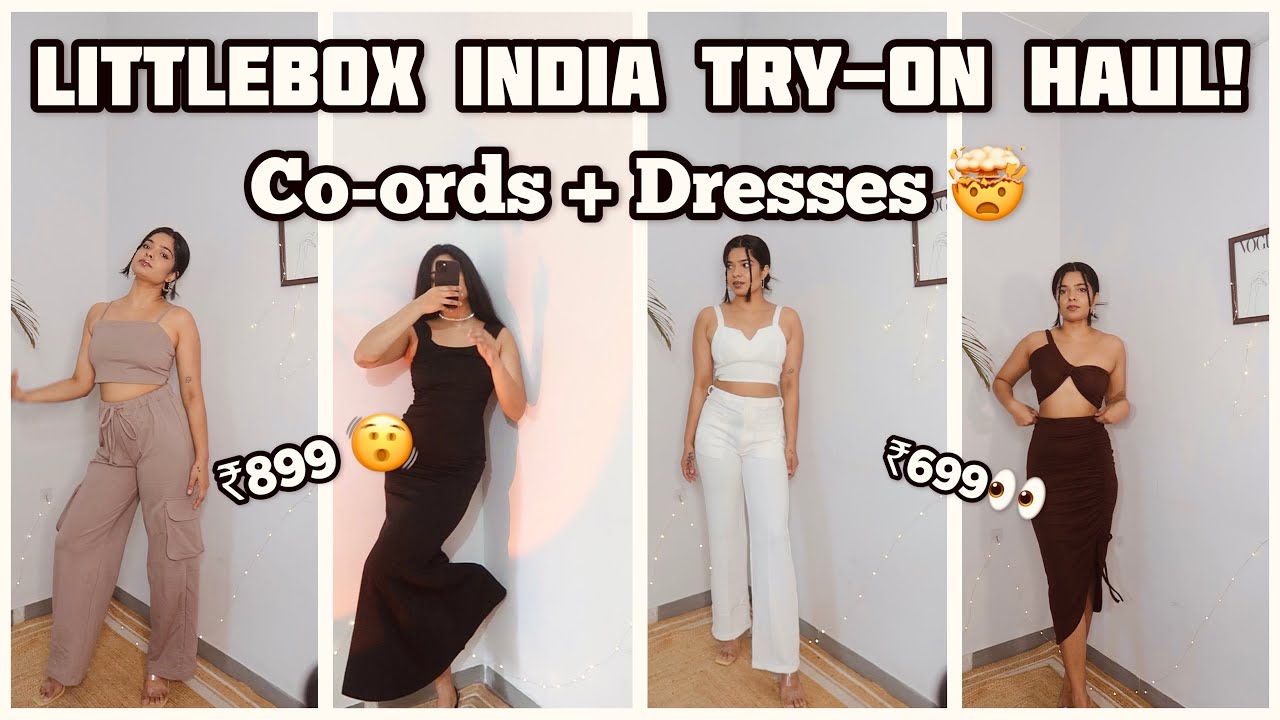 Trying *LITTLEBOX* India Co-Ords and Dresses for the first time 👀 ...