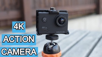 WOLFANG GA100 4K Action Camera Unboxing & Video Footage.