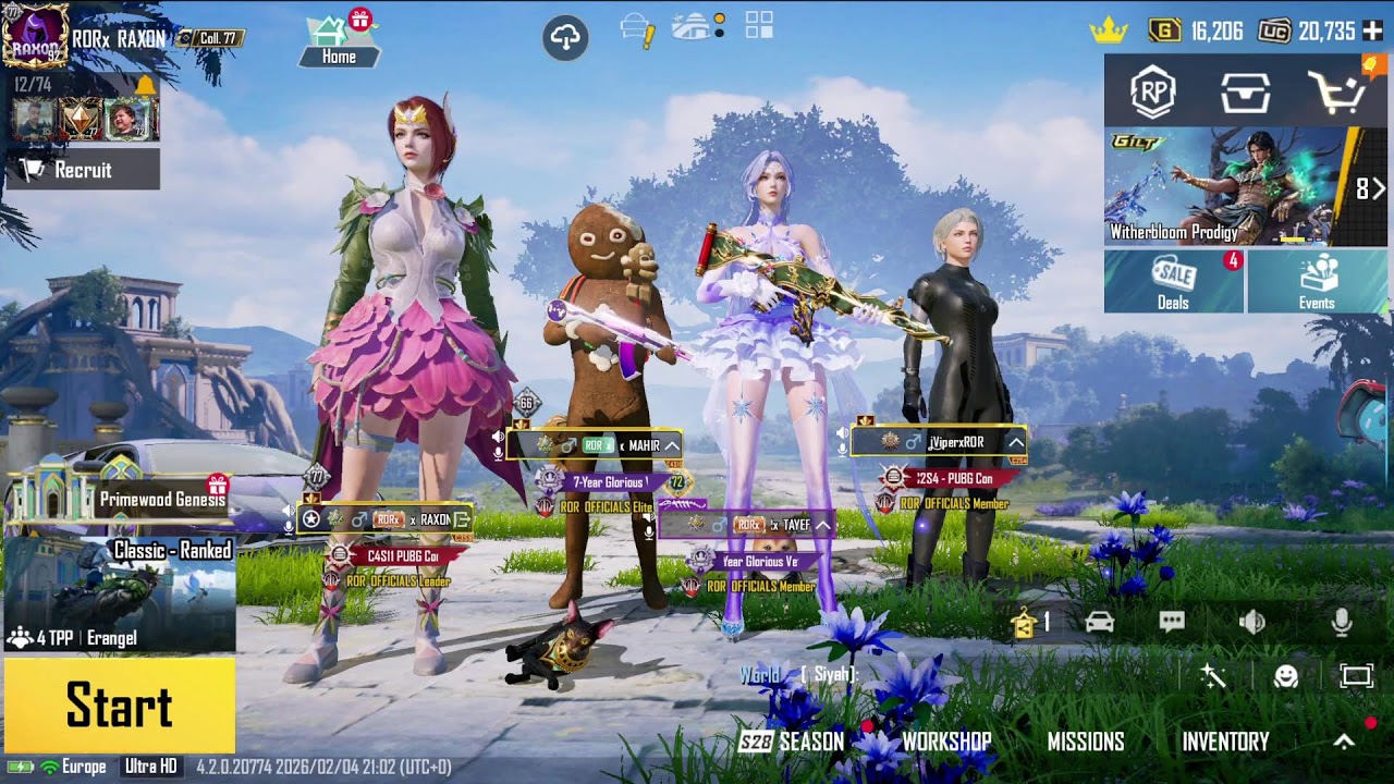 PUBG MOBILE gameplay in Forest