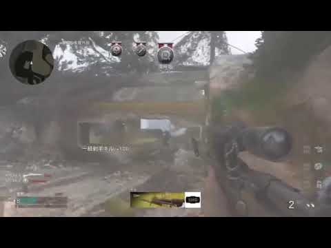 cod ww2スナイパー＆ハンドガンキル集